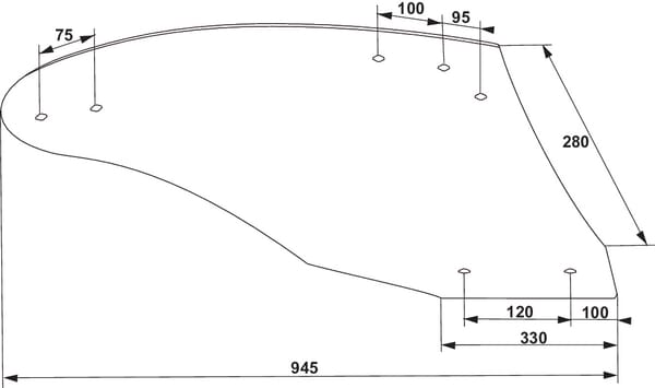 Versoir droit N°4 4HN IRONCARB G&B vue 2
