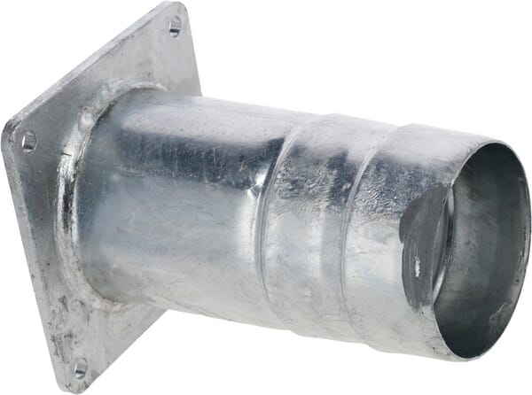 Čtyřhranná příruba s hadicovou přípojkou