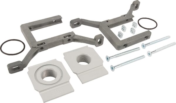 Supports muraux + brides vue 2