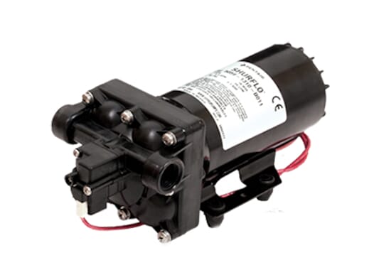 Pompe à membrane 12 V 20,1 l/min — réf. DIP50591311D011