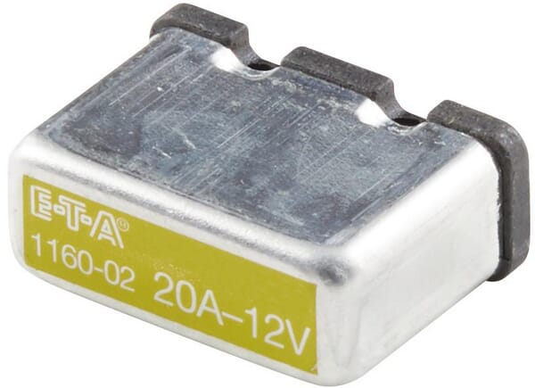Fusible 12V 20A longueur 25,1mm jaune Hella · réf. 8JS174328021