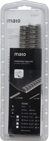 Pack d'attaches de courroie H24BS/4-15/T2F  — réf. 3800130