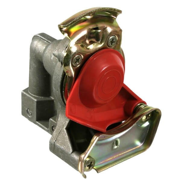 Tête d'attelage automatique 2xM16x1.5 rouge — réf. T710510