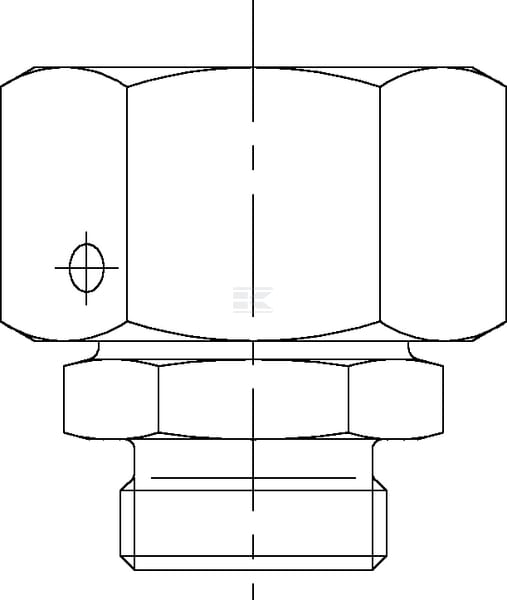 Adapteur mâle femelle 30S 16S vue 2