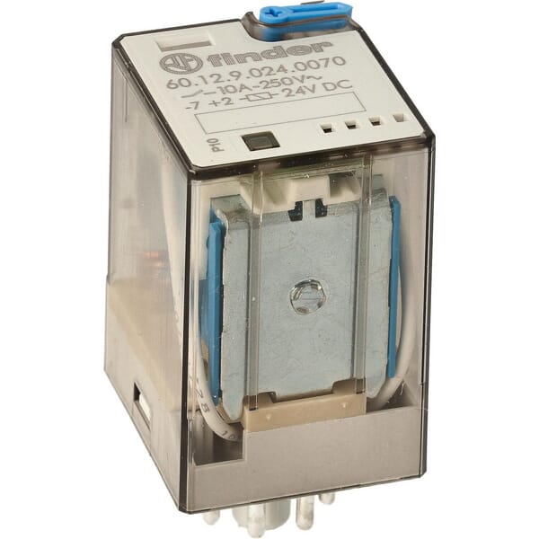 Relais 2W 10A 24V/CC vue 3