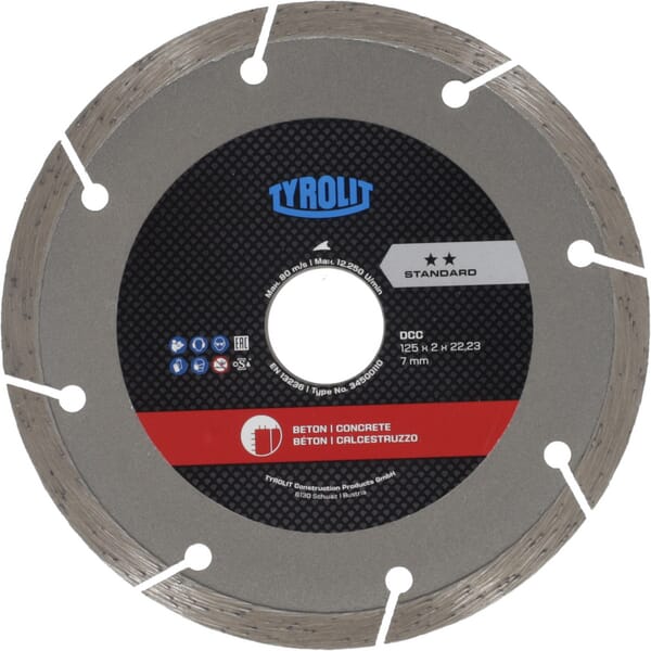 Disque de découpe DCUS1 125 mm — réf. 34500110