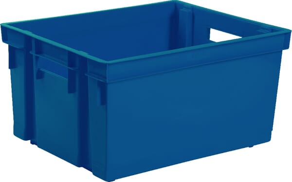 Bac bleu 30L 441x235x345mm EDA · réf. 10876BEDA