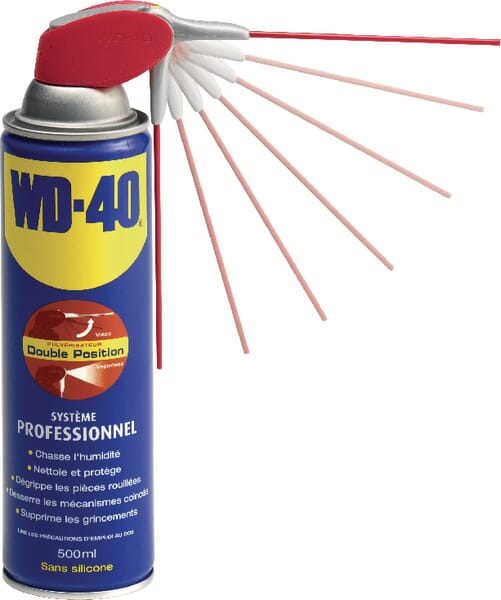 Multifonction WD40 500ml · réf. WD40500SSFR
