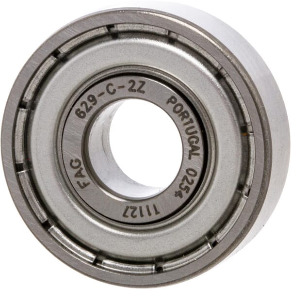 Roulement à billes à gorge profonde 9x26x8mm INA/FAG — réf. 629ZZ