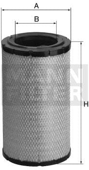 Air Filter · réf. SP30222