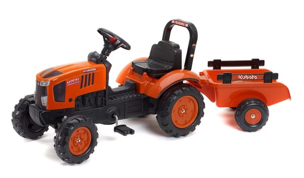 Tracteur Kubota M7171 avec remorque — réf. F2065AB