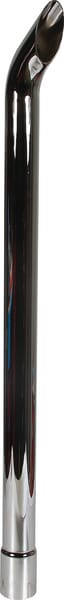 Tube d'échappement chrome 90mm — réf. EX960005