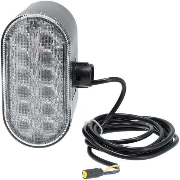 Feu de direction et de position, LED, droite, adaptable pour CNH — réf. 347LED0104