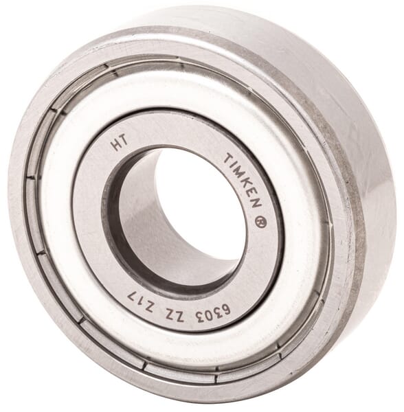 Roulement à billes à gorge profonde 17x47x14mm Timken — réf. 6303ZZTIM