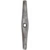 Cultivator point 215x35x16mm, reversible, flat, 1 hole, suitable for Väderstad