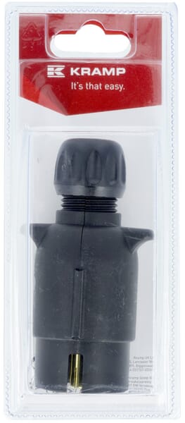 Prise de remorque en plastique 7 fiches (1) — réf. KR201031JAEP01B