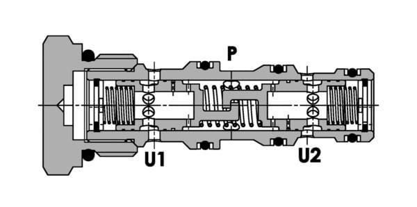 Diviseur de débit 1/2" 50-75 l/min vue 5