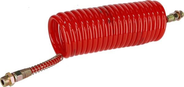 Tuyau d'air spiralé 6 m M22 x 1,5 rouge · réf. T710015