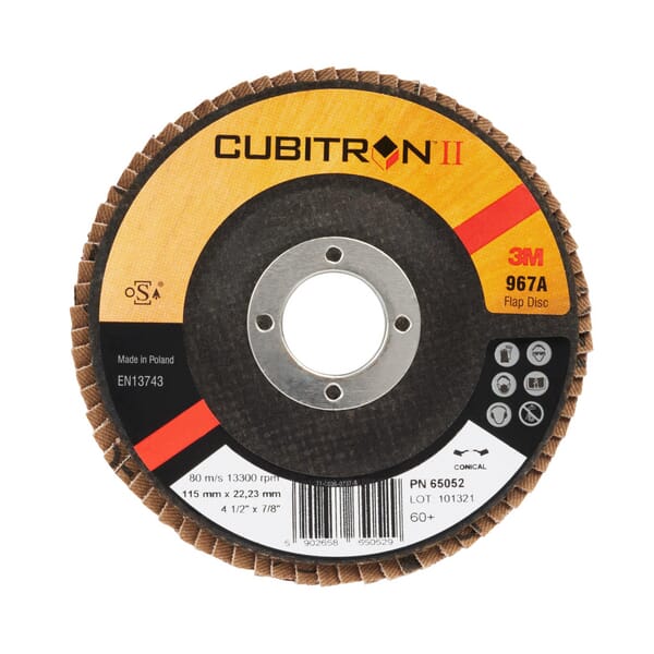 Disque CII967A 115mm G60 — réf. 65052NH