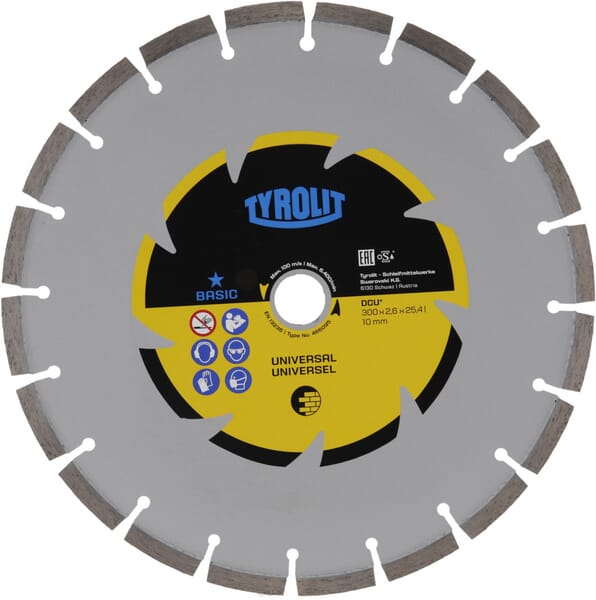 Disque de coupe DCUB1 300x25,4 mm — réf. 34501450