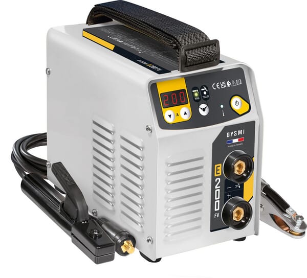 Poste à souder Inverter GYSMI E200 FV + accessoires et boîte de rangement  · réf. 031210GYS