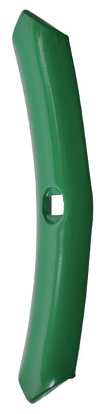 Pointe de cultivateur 210x36x6mm, réversible, courbée, 1 trou — réf. CP314KR