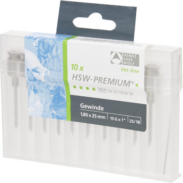 HSW Premium jehly 10x závitové 1.8x25mm