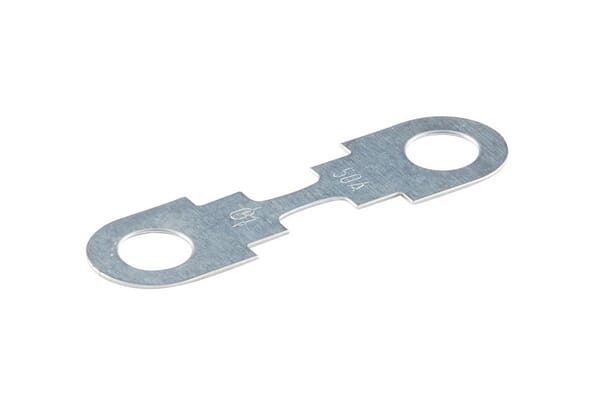 Fusible bande 50A longueur 42mm pack 10x Hella · réf. 8JS713575122