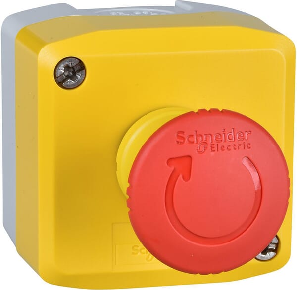 Interrupteur d'urgence Boîte à boutons poussoirs 1NO + 1NC — réf. XALK178E