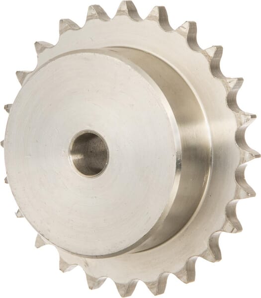 Ozubené kolo Simplex 24 zubů 1/2" řetěz 08 B-1 Nerezová ocel 304 Kramp