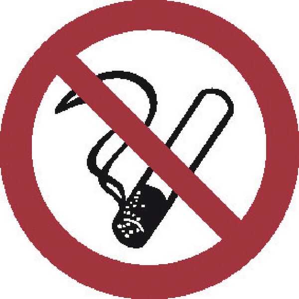 Příkazové a zákazové značky, Kouření