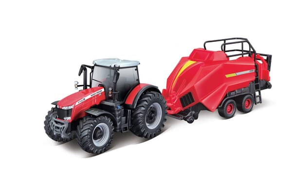 Massey Ferguson 8740 avec presse à balles — réf. BB1831667
