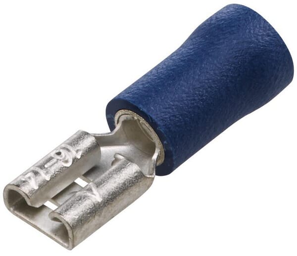 Fiche plate bleue 1,5-2,5 mm² · réf. 8KW744697003