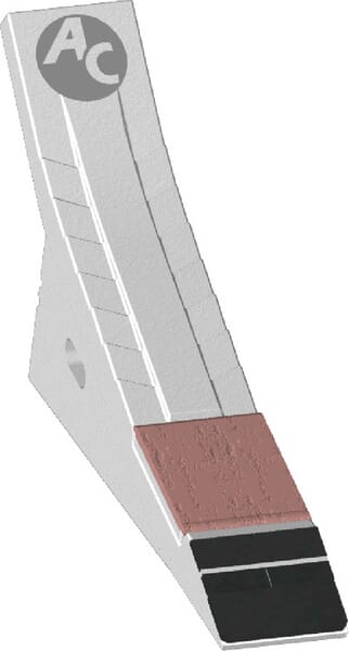 Sabot de sous soleuse, carbure — réf. SDA5610R