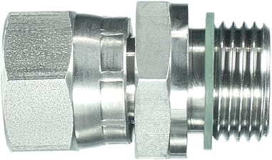 Adaptérové vsuvky z nerezové oceli, vnější BSP x převlečná matice BSP