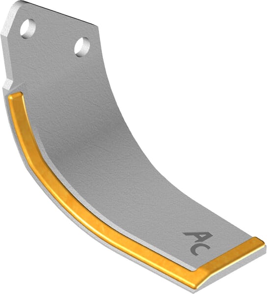 Lame de rotovator D, carbure · réf. ROVK7000HRD
