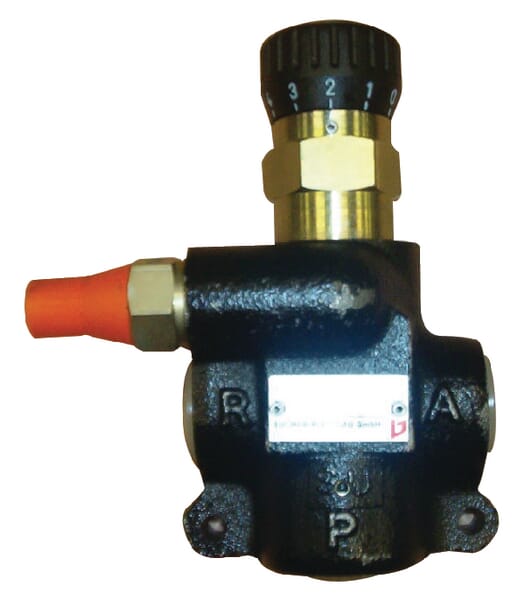 3cestné průtokové regulační ventily, typ MTQA