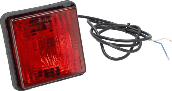 Feu antibrouillard carré 12V SP/1,3m — réf. 3110120