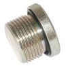 Sealing plugs stainless steel - Metric with hex socket and seal WD