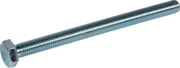 Boulon hexa DIN933 M10x130 acier plaqué zingué 8.8 · réf. 766540