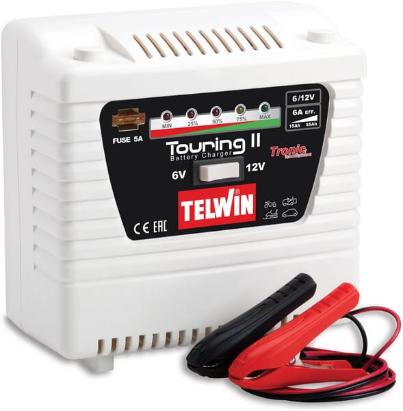 Chargeur de batterie Touring 11 230V 6/12V · réf. 807591TEL