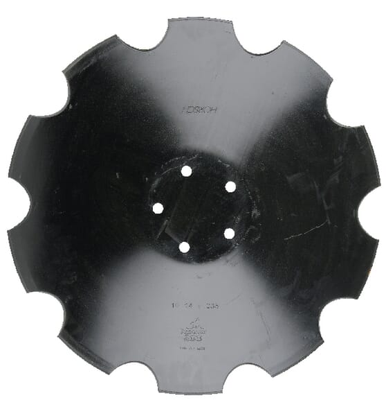 Disque de herse crénelé 520x6 Horsch — réf. 28071305