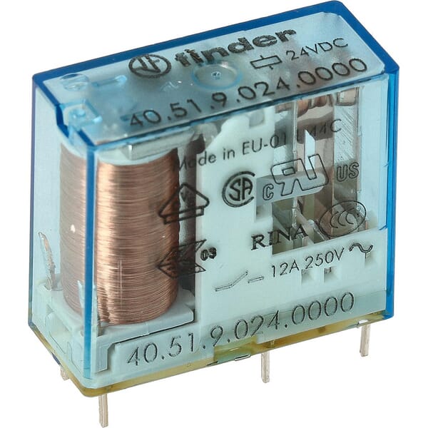 PCB/Connecteur enfichable 5 mm brochage 1CO 10 A/24 V CC SENS/Agni · réf. 405190240000