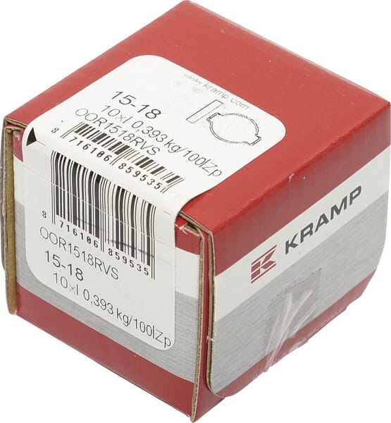 Spona dvojitá, nerezová ocel