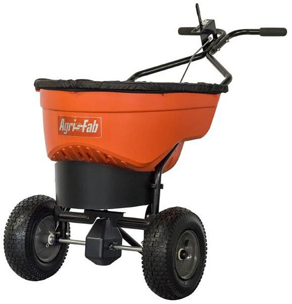 Épandeur de sel / engrais modèle à pousser 60 kg · réf. 450548
