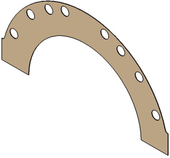 Joint de demi-coque de boîtier — réf. 13604300