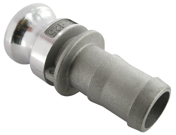 Embout de tuyau Camlock Type E 2-1/2" en acier inoxydable · réf. HCN100ESS063