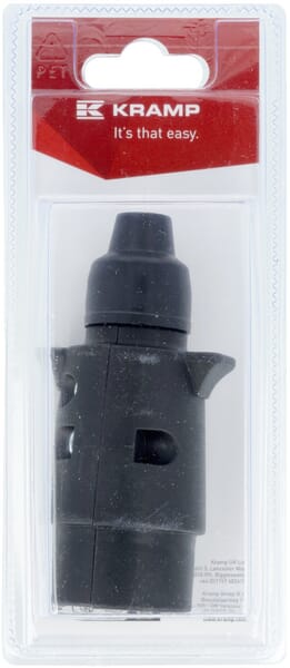 Prise de remorque en plastique 7 fiches (1) — réf. KRLA403011P01B