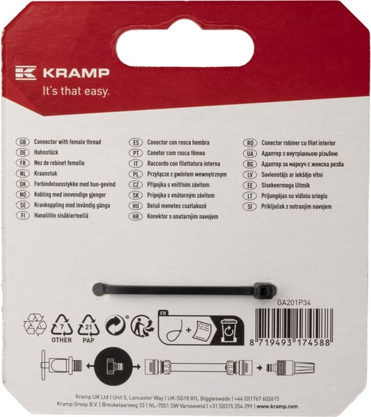 Raccord femelle pour robinet 3/4" vue 6