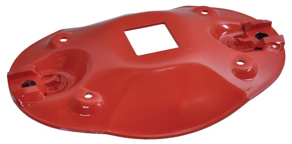 Disque de faucheuse rouge Lely — réf. 4124914400